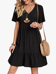 MOREAU LYON | ROBE D'ÉTÉ A-LINE FLOTTANTE POUR FEMMES
