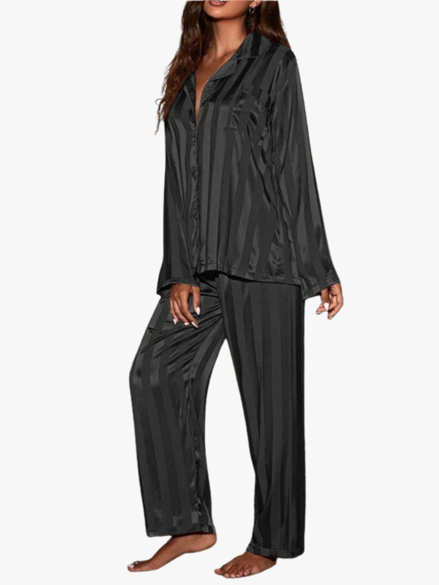 MOREAU LYON | ENSEMBLE DE PYJAMA CLASSIQUE POUR FEMMES