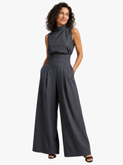 MOREAU LYON | COMBINAISON PANTALON LARGE CLASSIQUE POUR FEMMES