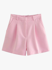 MOREAU LYON | SHORTS TAILLE HAUTE POUR FEMMES