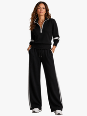 MOREAU LYON | ENSEMBLE PANTALON ZIP MI-HAUT POUR FEMMES