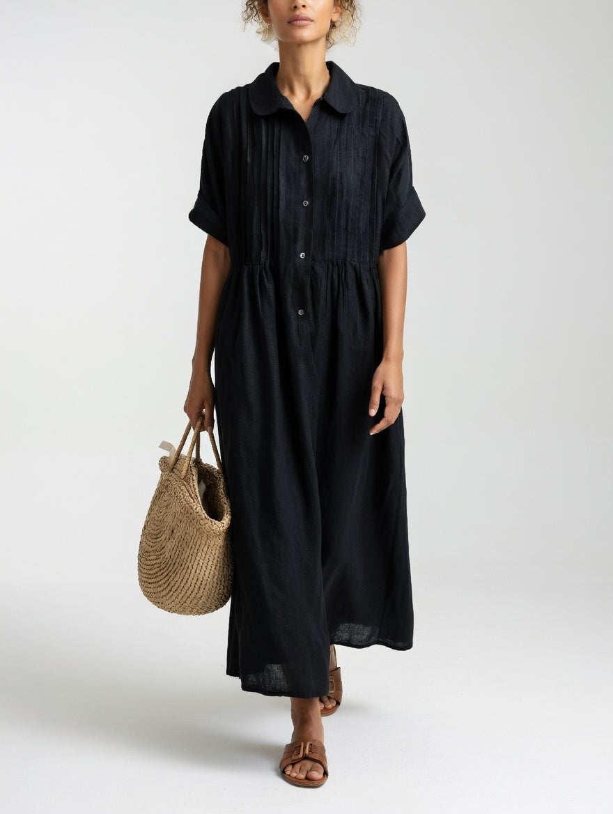 MOREAU LYON | ROBE CHEMISE FLUIDE POUR FEMMES