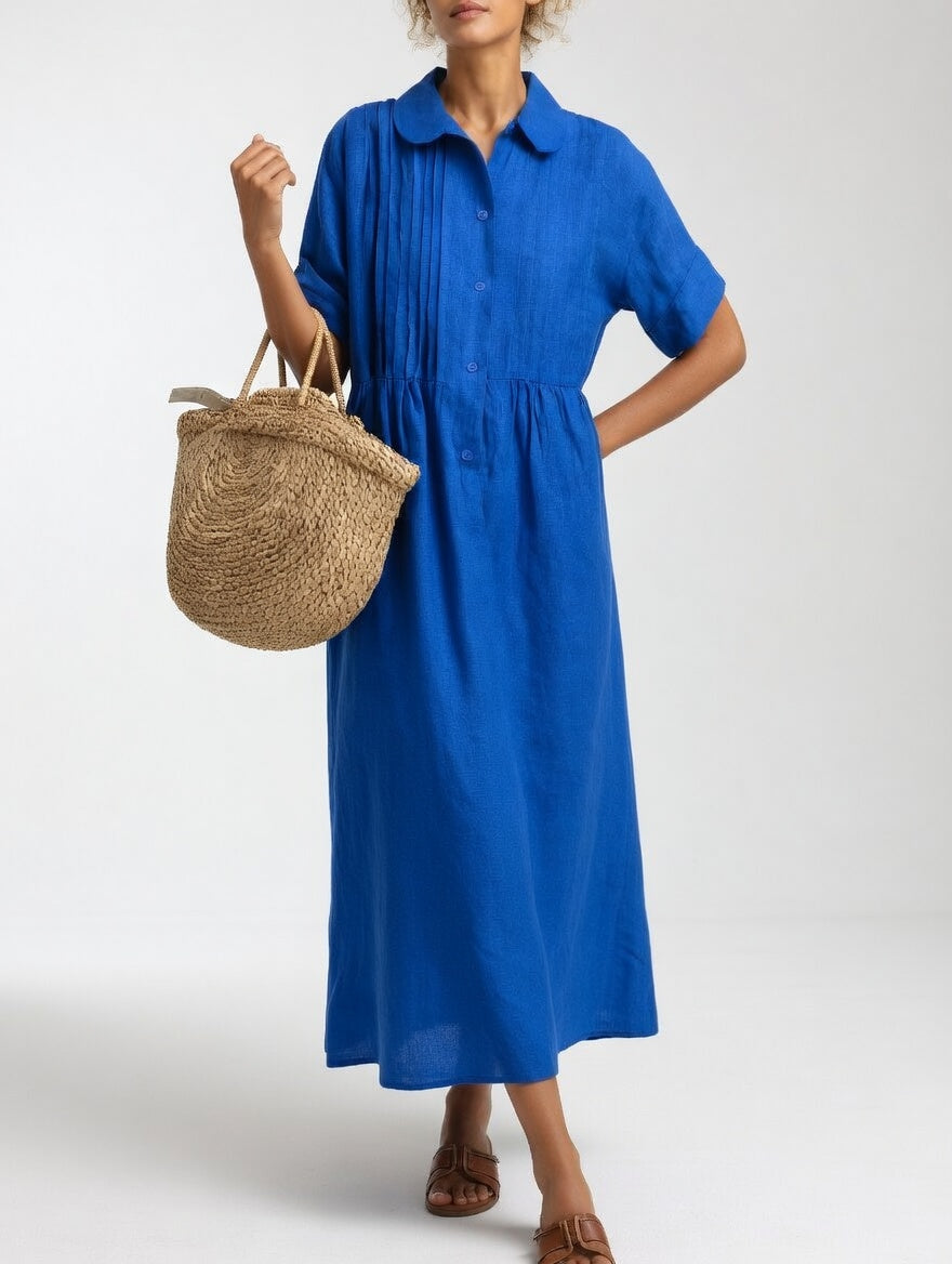 MOREAU LYON | ROBE CHEMISE FLUIDE POUR FEMMES