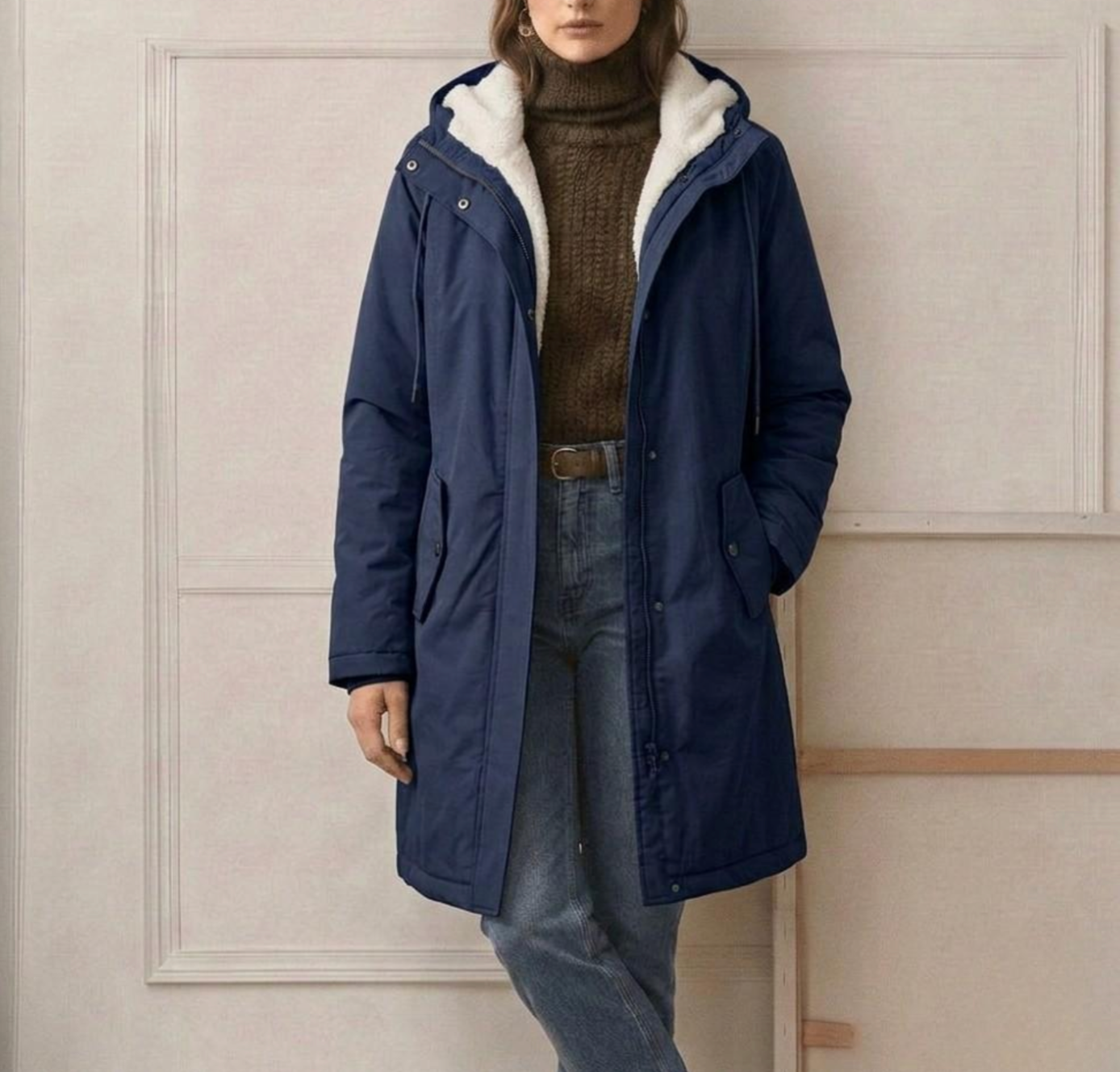 MOREAU LYON | PARKA D'HIVER DOUBLÉE EN POLAIRE POUR FEMMES