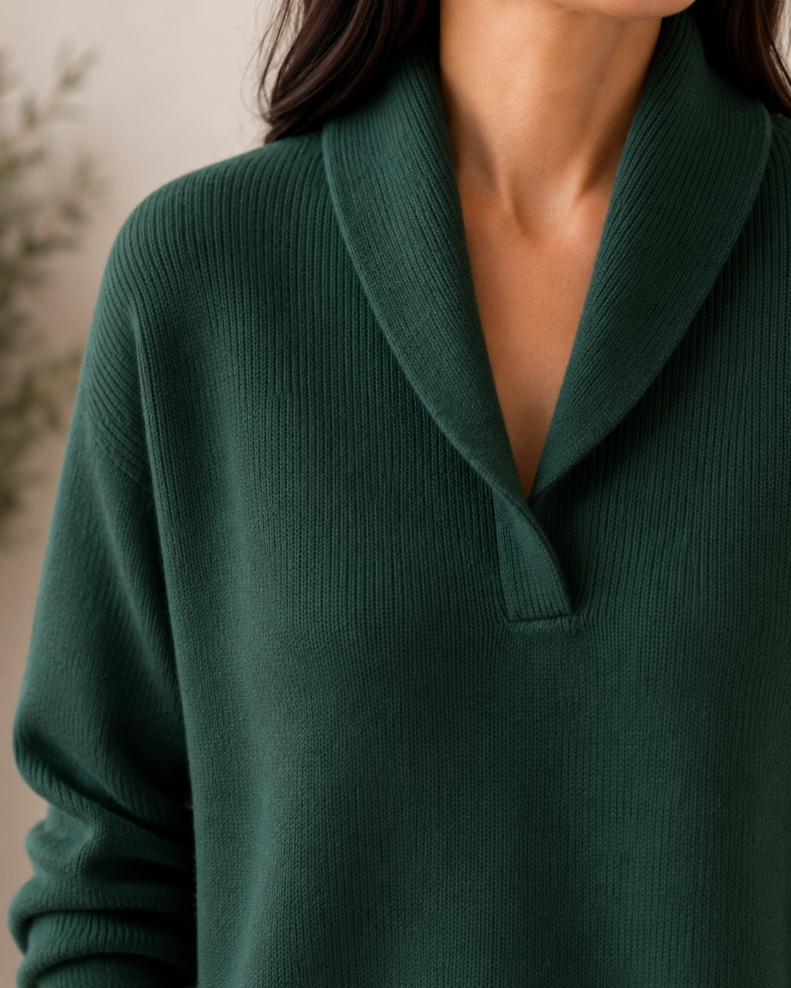 MOREAU LYON | PULL V-COL DÉTENDUE POUR FEMMES