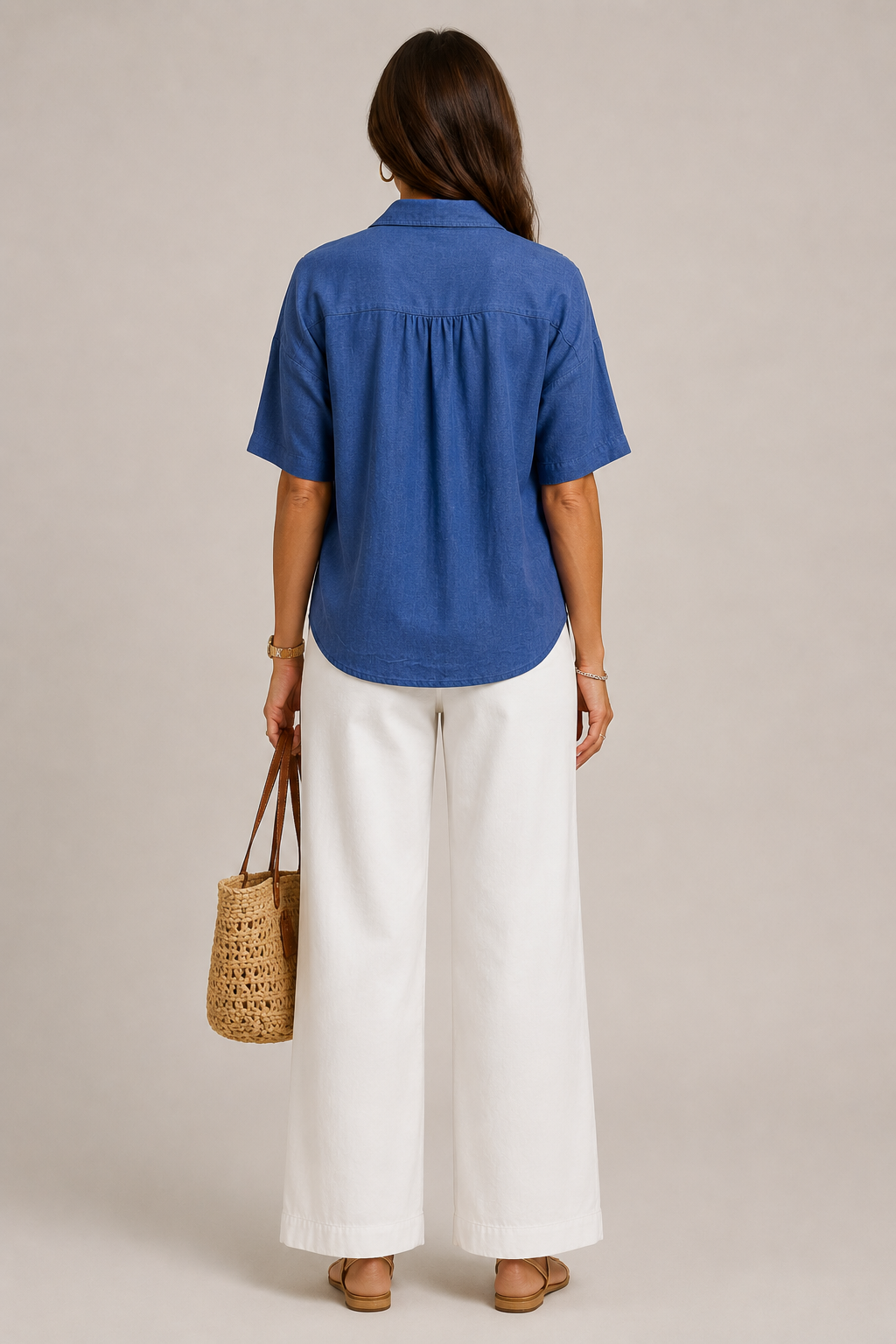 MOREAU LYON | CHIC BLOUSE COL V POUR FEMMES