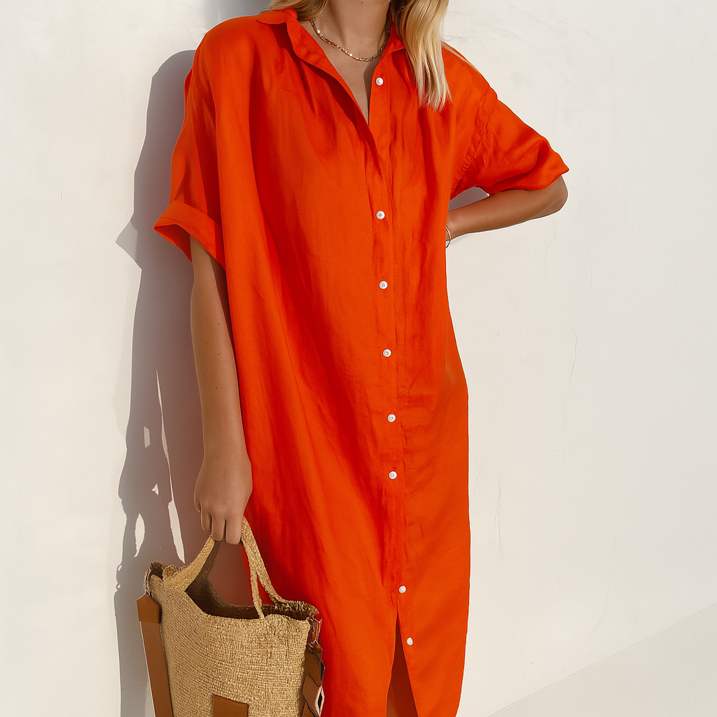 MOREAU LYON | ROBE CHEMISE CLASSIQUE POUR FEMMES