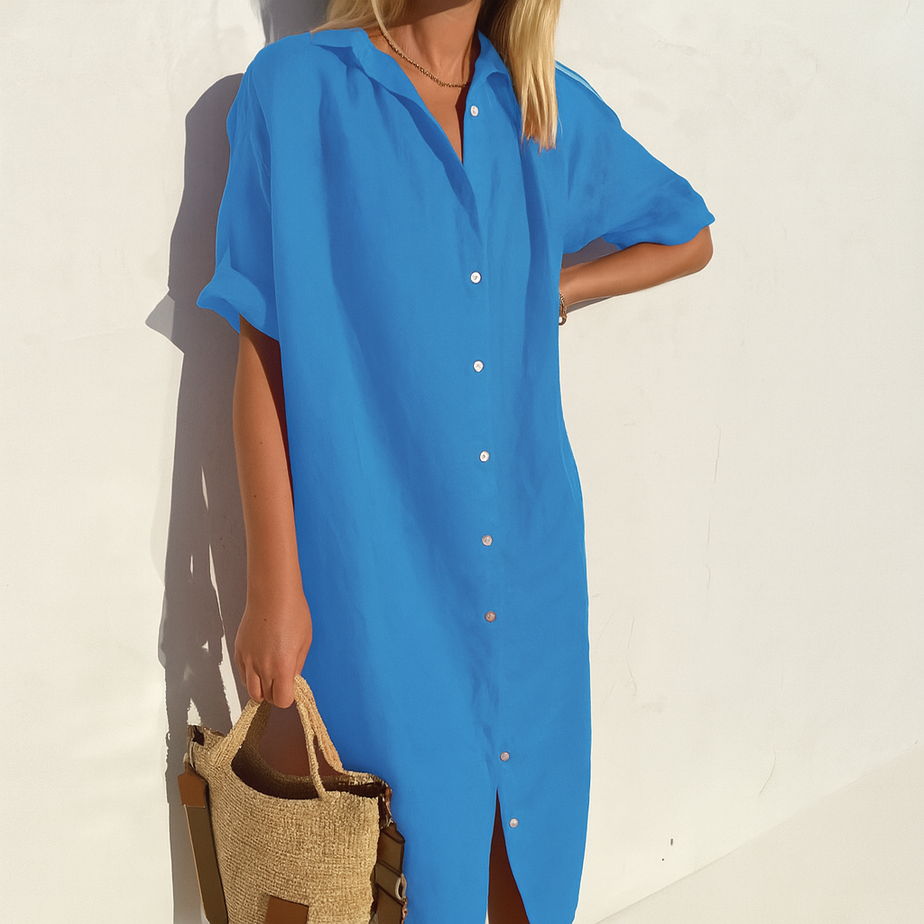 MOREAU LYON | ROBE CHEMISE CLASSIQUE POUR FEMMES