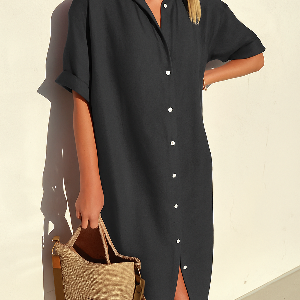 MOREAU LYON | ROBE CHEMISE CLASSIQUE POUR FEMMES