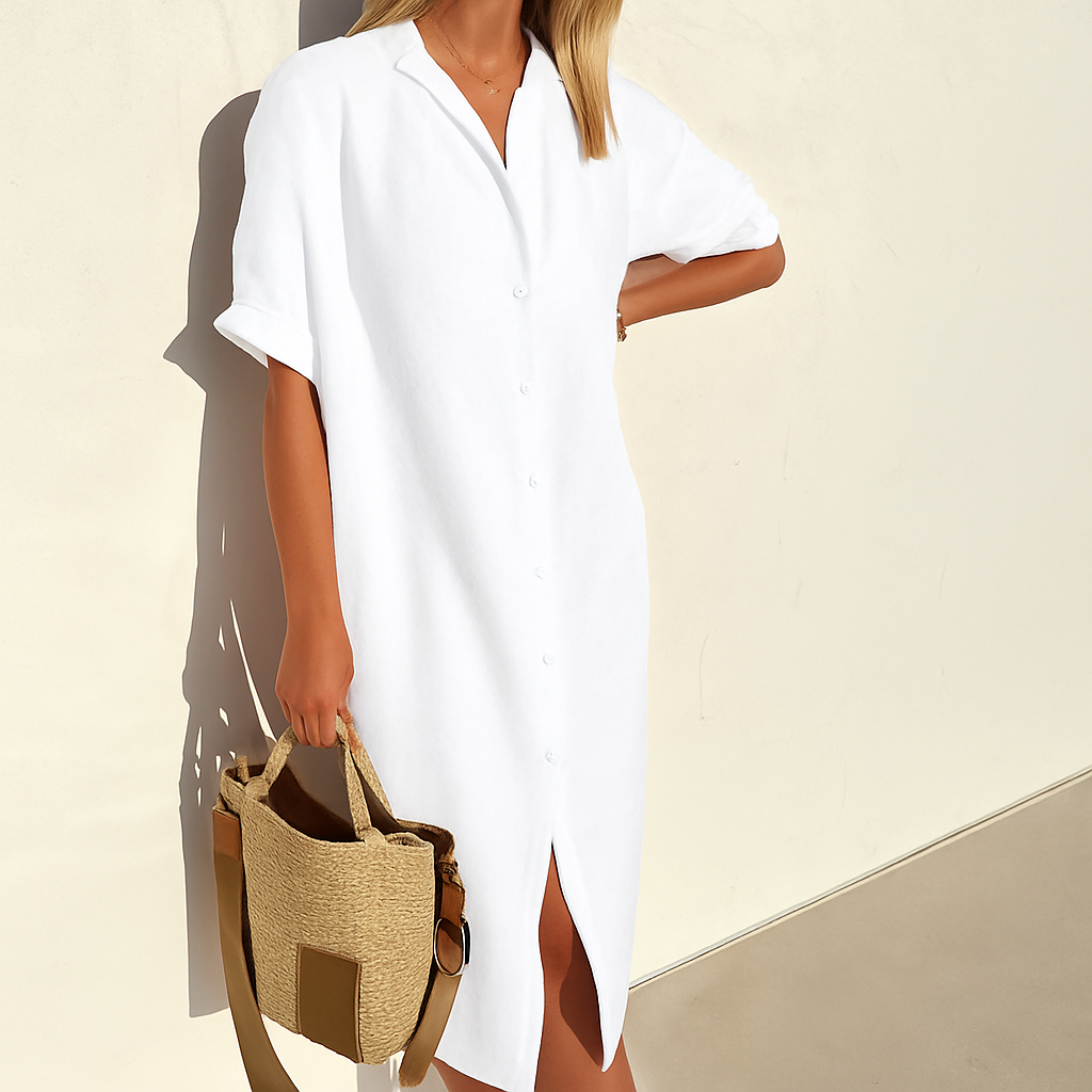 MOREAU LYON | ROBE CHEMISE CLASSIQUE POUR FEMMES