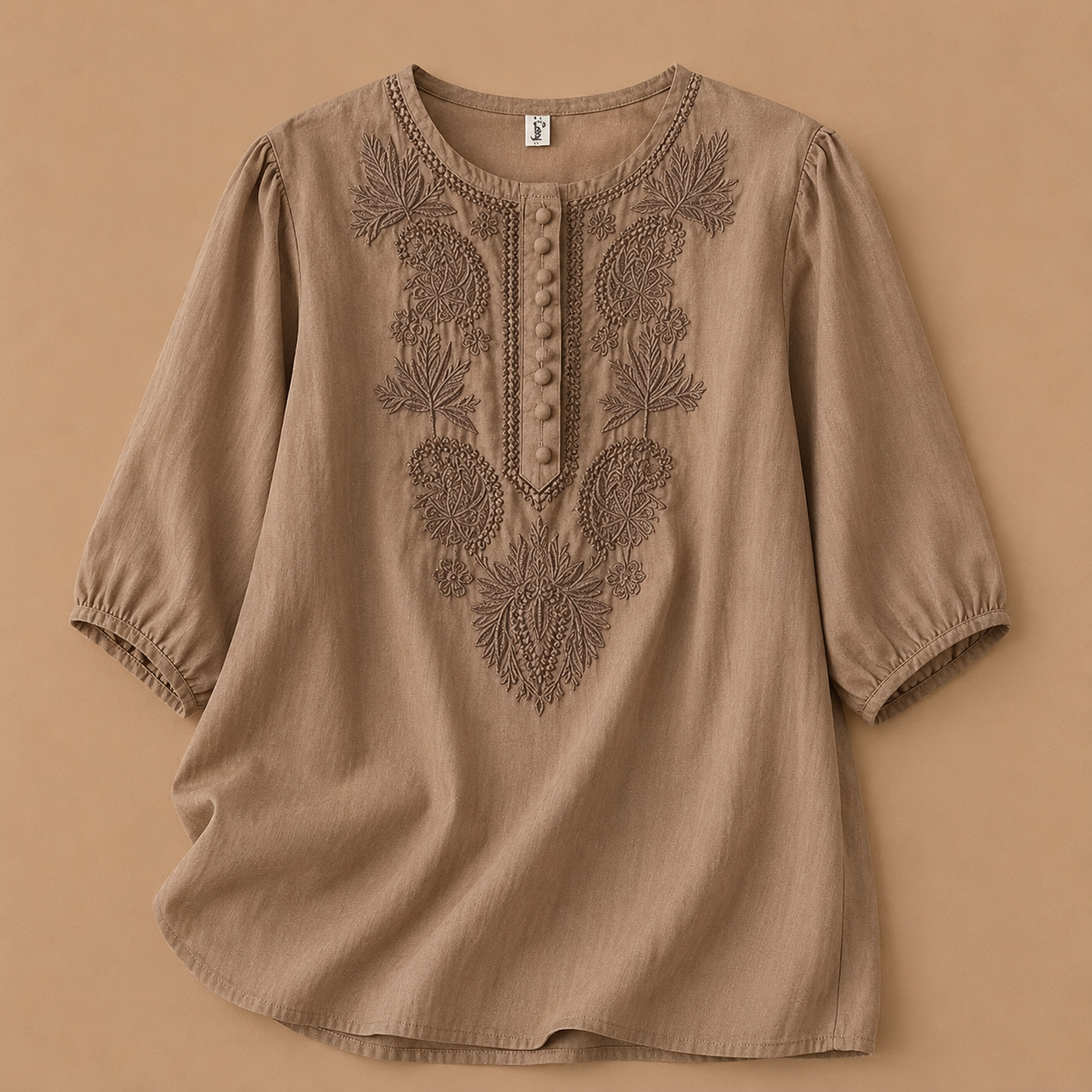 MOREAU LYON | BLOUSE CLASSIQUE BRODÉE POUR FEMMES