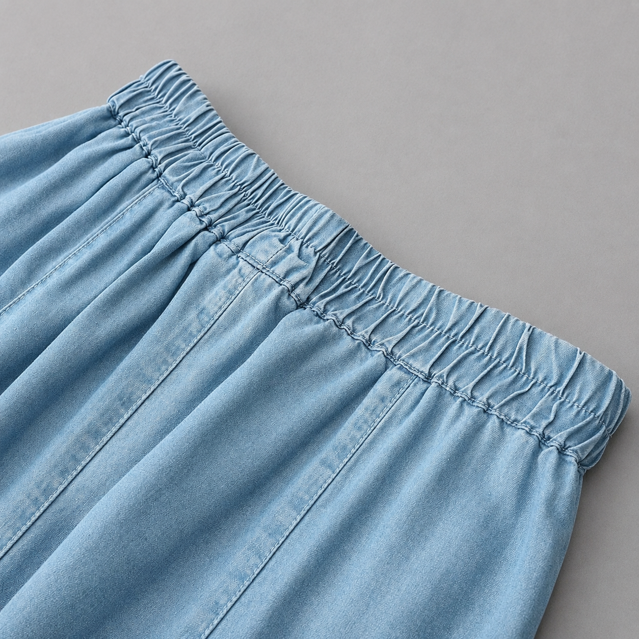 MOREAU LYON | JUPE EN DENIM FLUIDE POUR FEMMES
