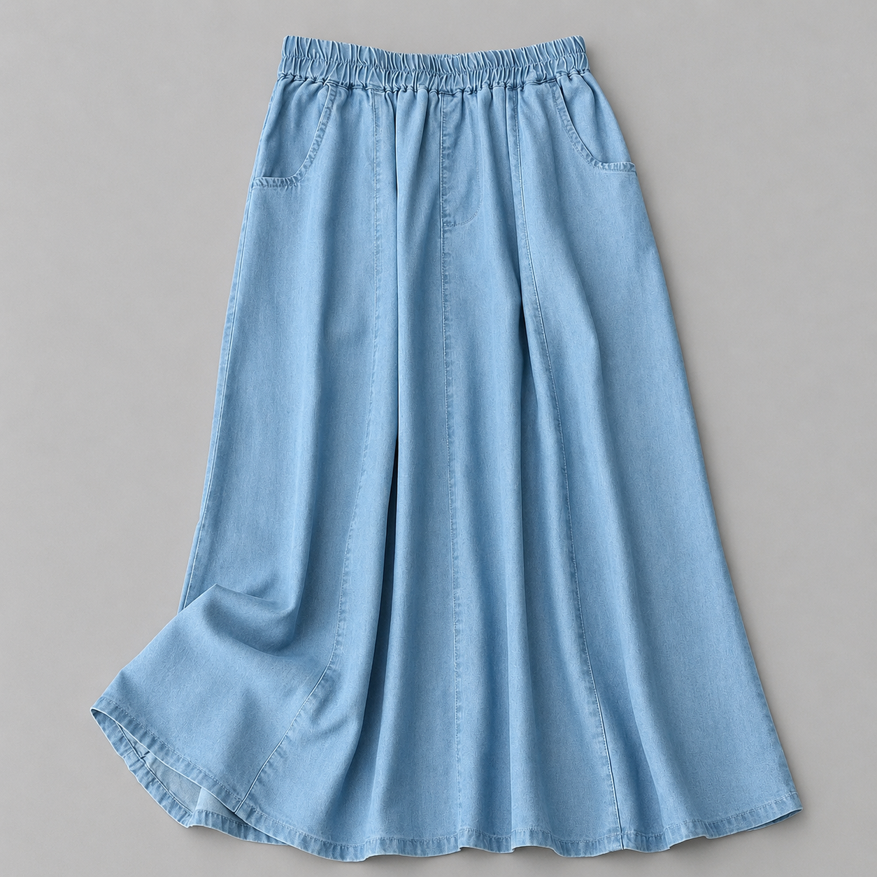 MOREAU LYON | JUPE EN DENIM FLUIDE POUR FEMMES