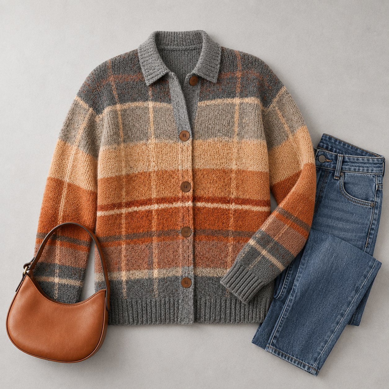 MOREAU LYON | GILET À CARREAUX CHIC POUR FEMMES