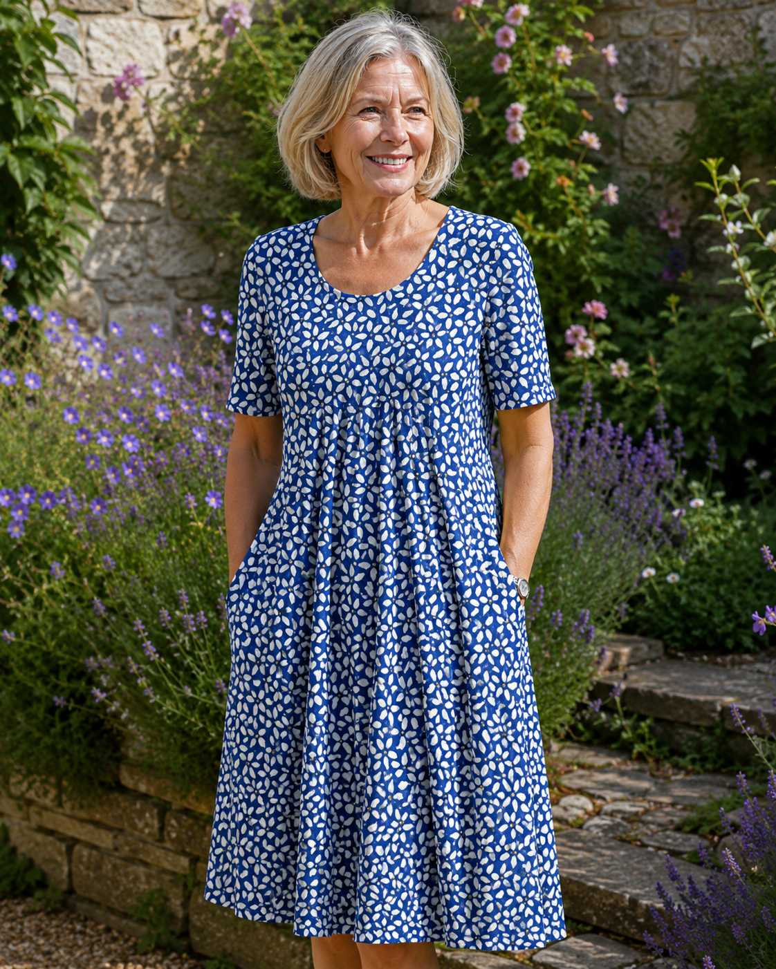 MOREAU LYON | ROBE MIDI ÉTÉ POUR FEMMES