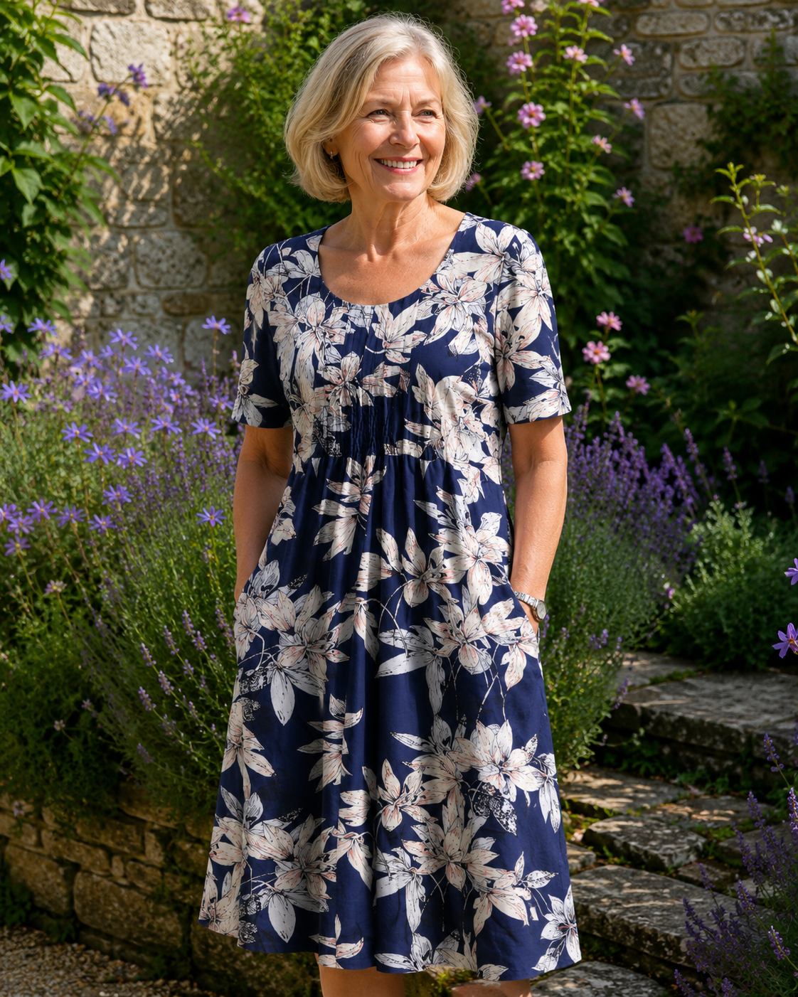 MOREAU LYON | ROBE MIDI ÉTÉ POUR FEMMES