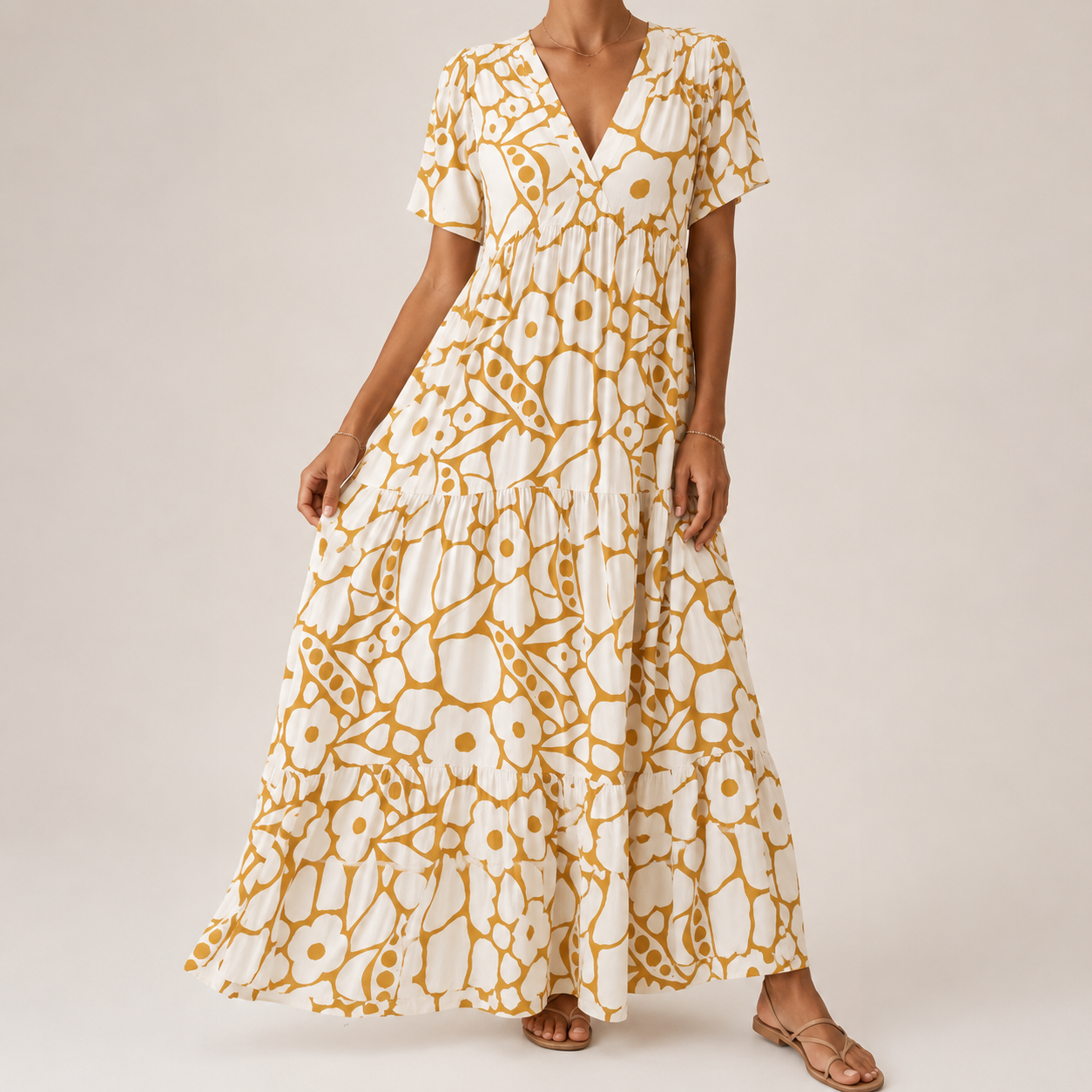 MOREAU LYON | ROBE IMPRIMÉE BOHÉMIENNE POUR FEMMES