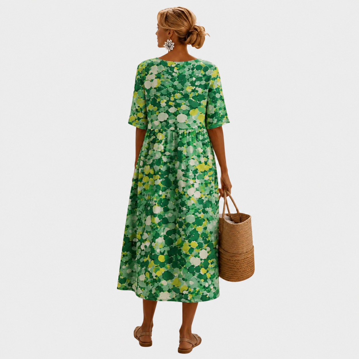MOREAU LYON | ROBE FLORALE CHIC POUR FEMMES