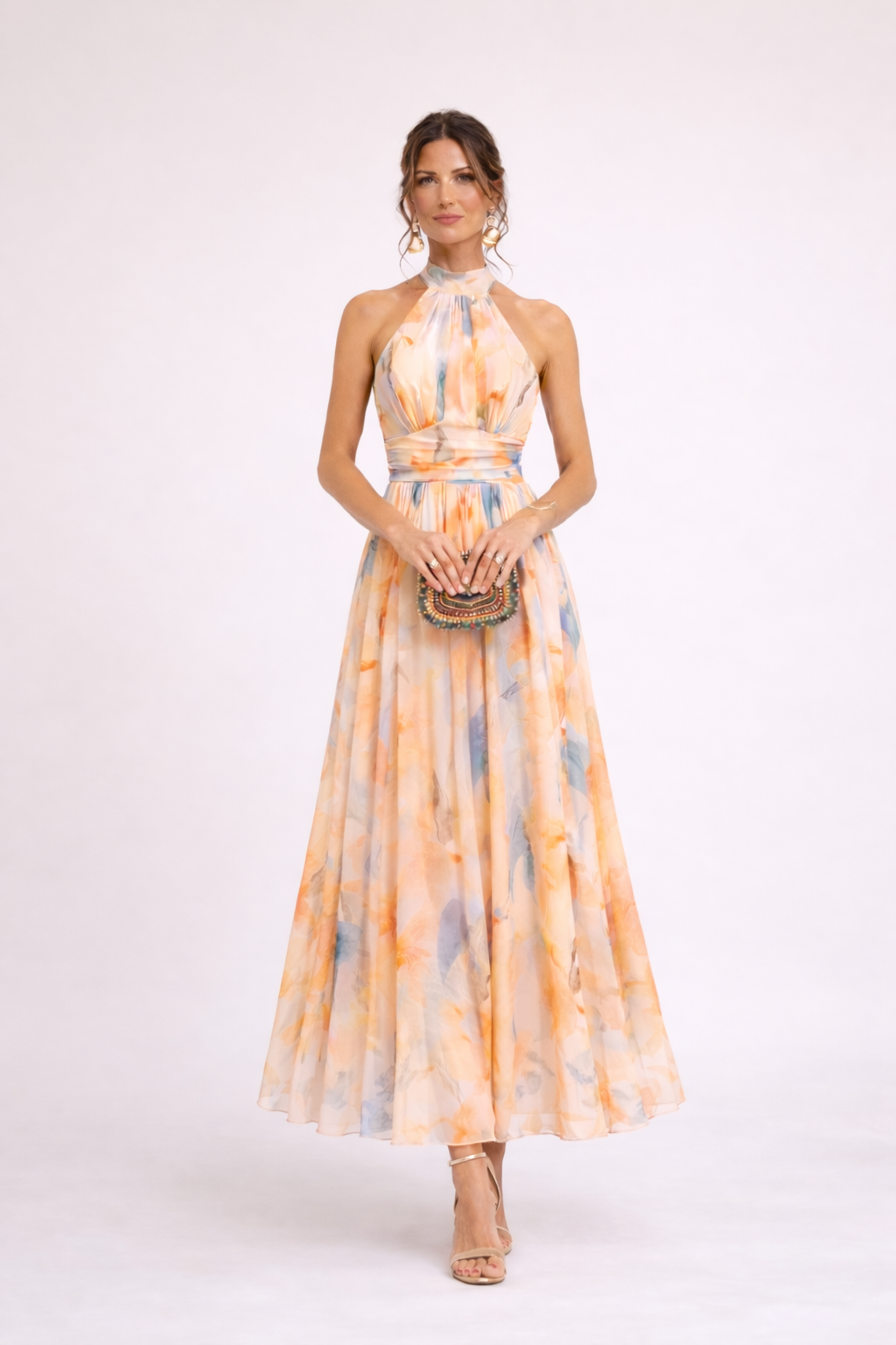 MOREAU LYON | ROBE MAXI SANS MANCHES POUR FEMME