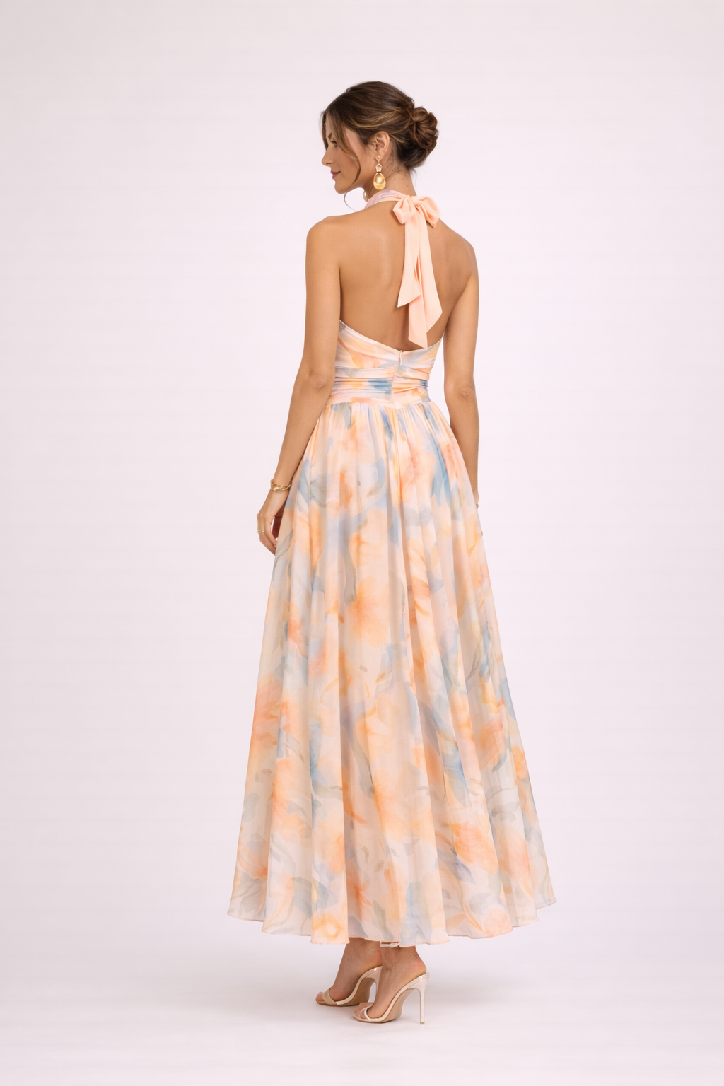 MOREAU LYON | ROBE MAXI SANS MANCHES POUR FEMME