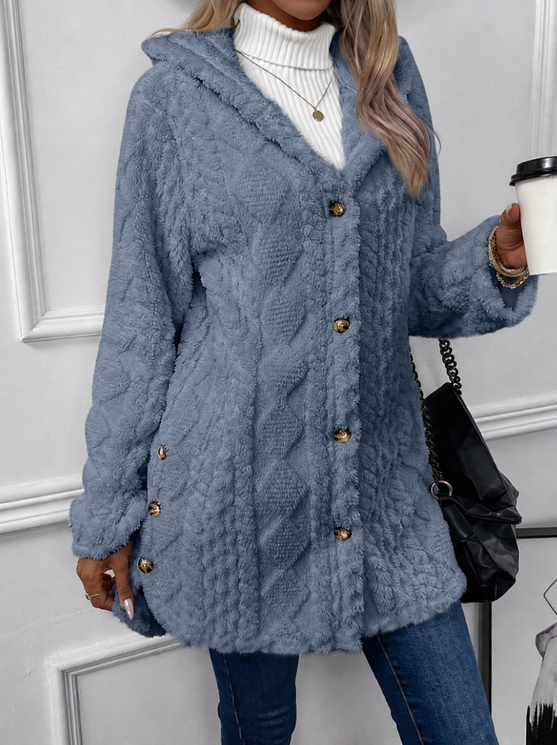 MOREAU LYON | VESTE TEXTURÉE DOUILLETTE POUR FEMMES