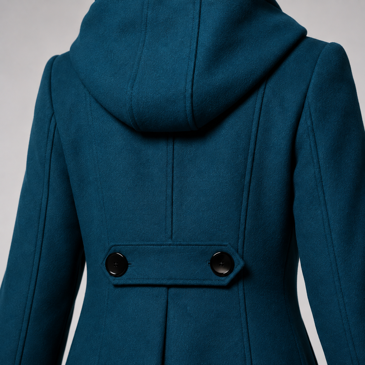 MOREAU LYON | MANTEAU STRUCTURÉ À CAPUCHE POUR FEMMES