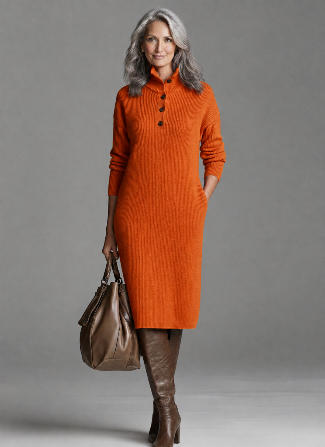 MOREAU LYON | ROBE MIDI RIBBÉE POUR FEMMES