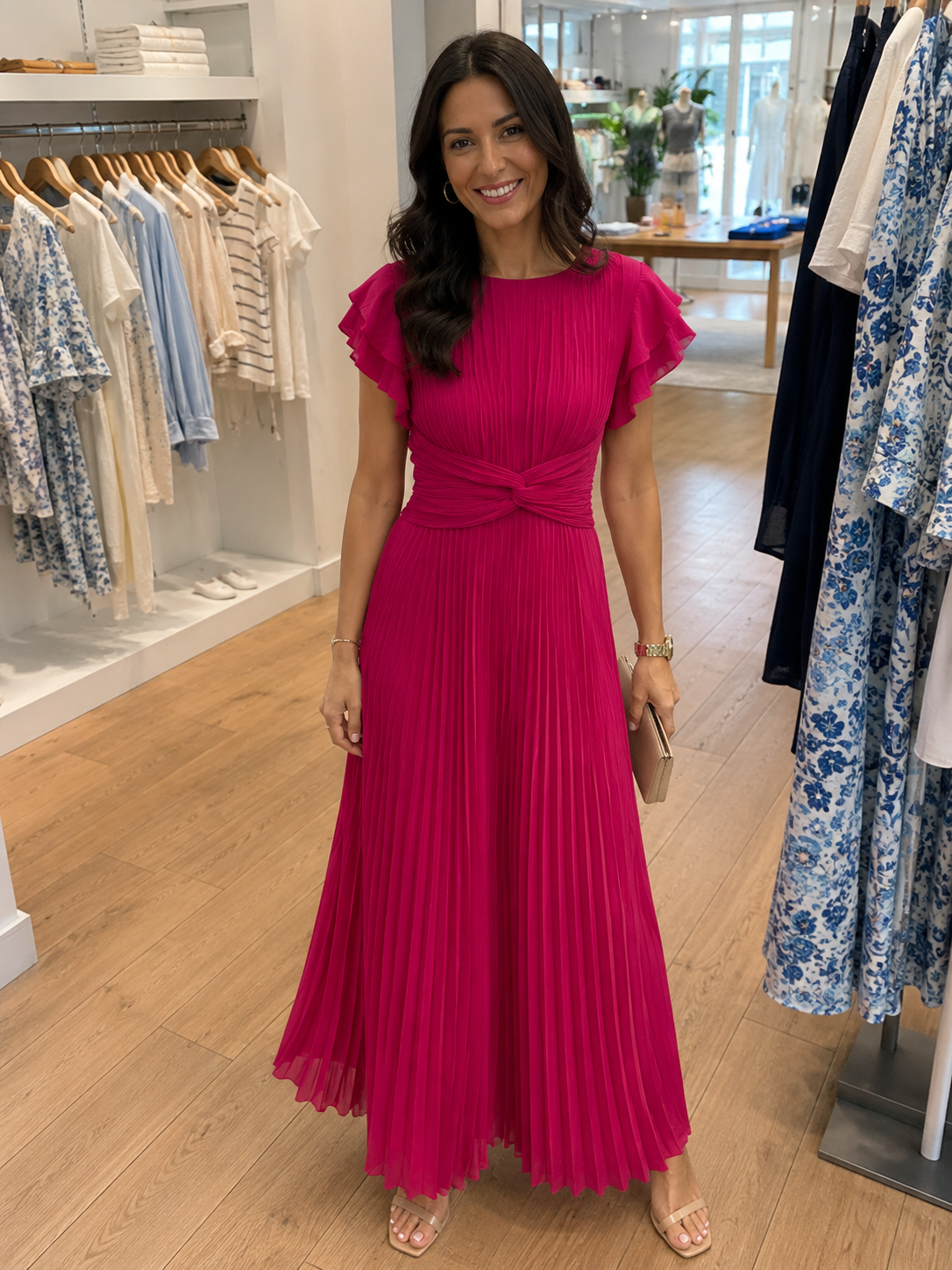MOREAU LYON | ROBE PLISSÉE POUR FEMMES
