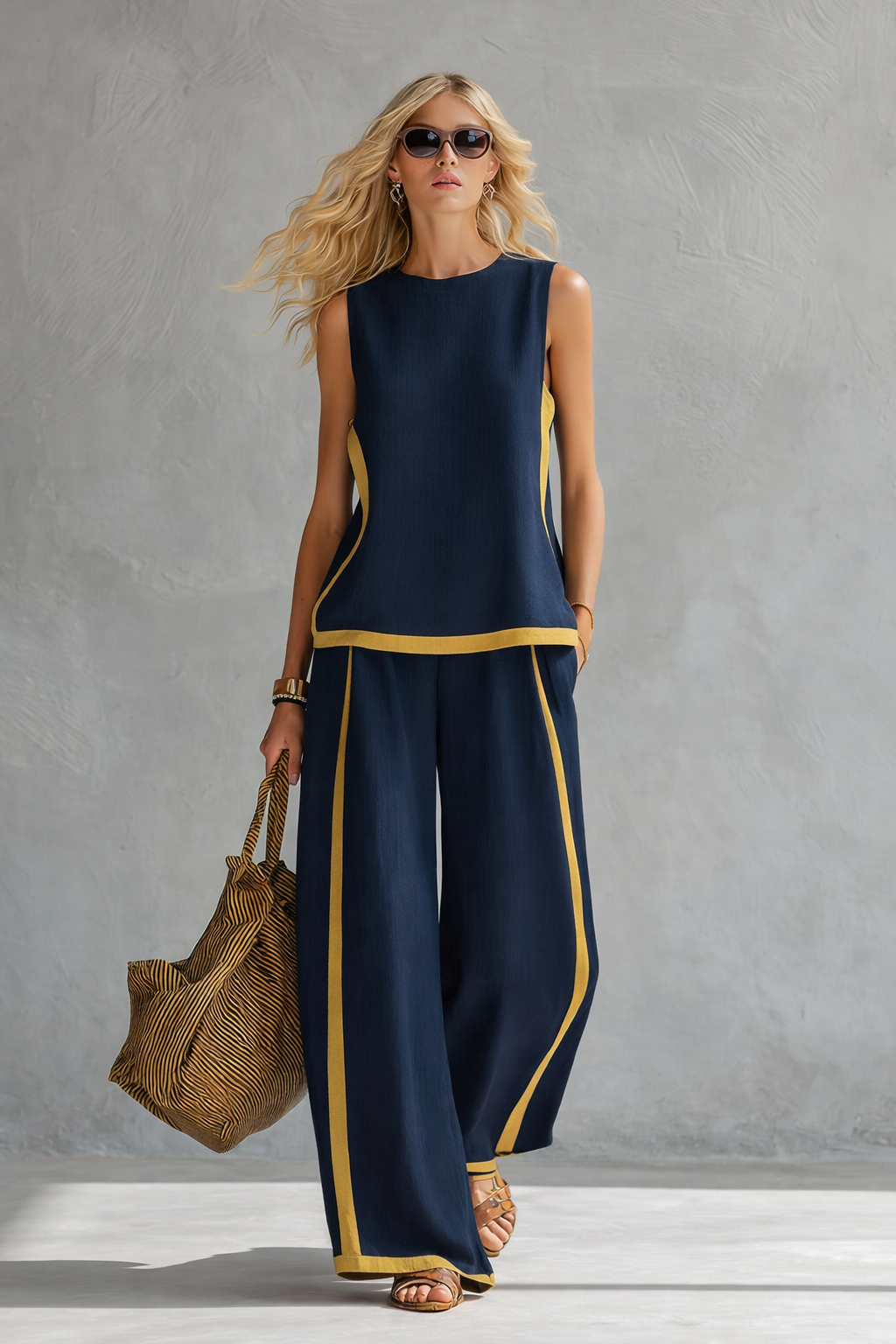 MOREAU LYON | ENSEMBLE LIN CHIC POUR FEMME