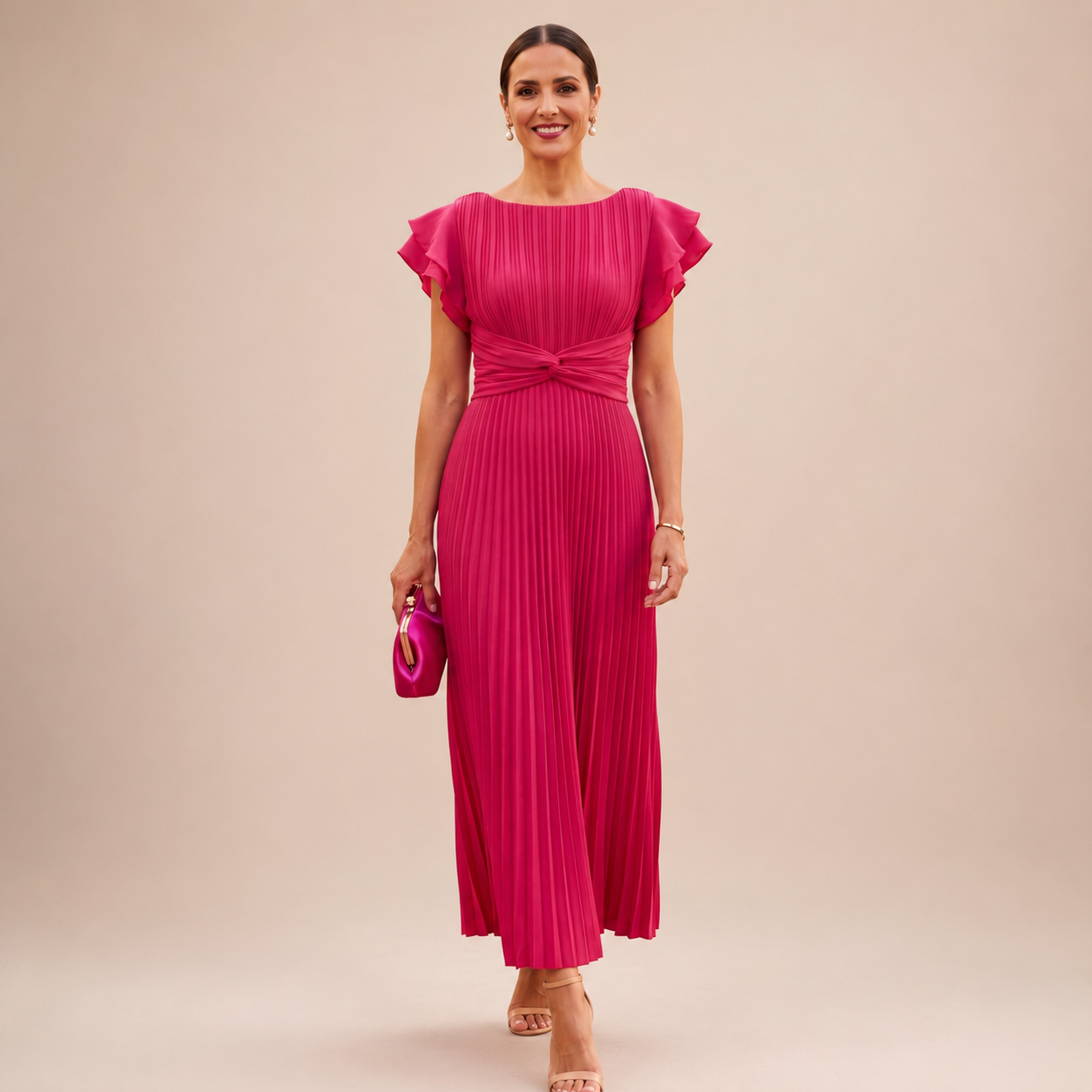MOREAU LYON | ROBE PLISSÉE POUR FEMMES