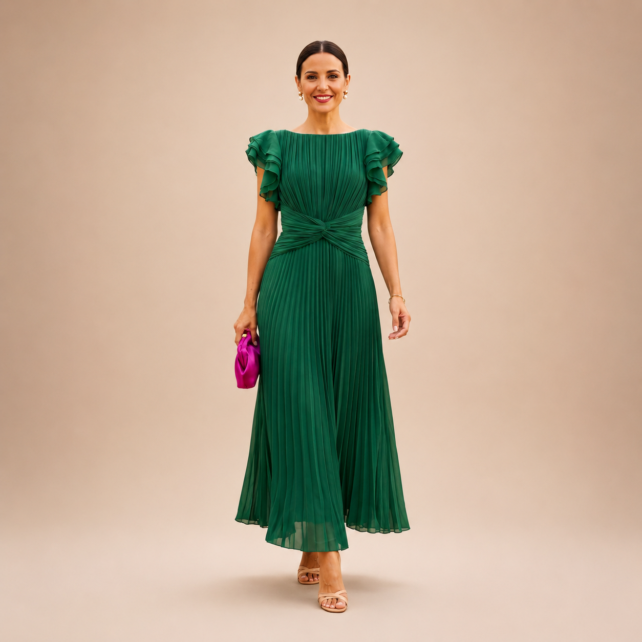MOREAU LYON | ROBE PLISSÉE POUR FEMMES