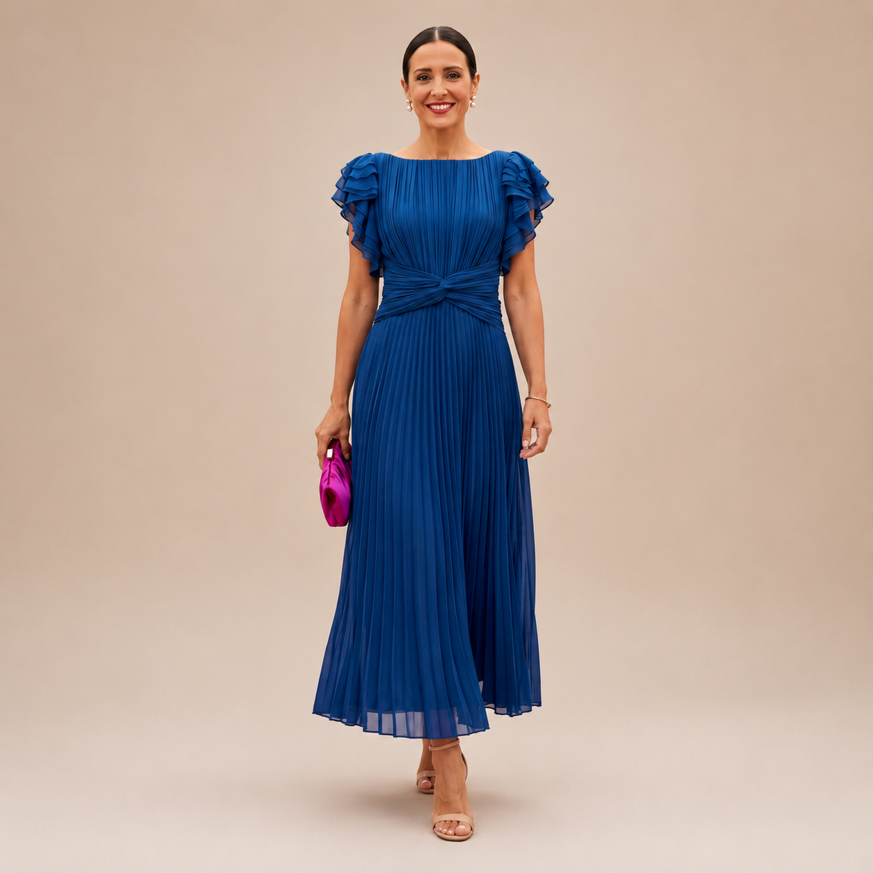 MOREAU LYON | ROBE PLISSÉE POUR FEMMES