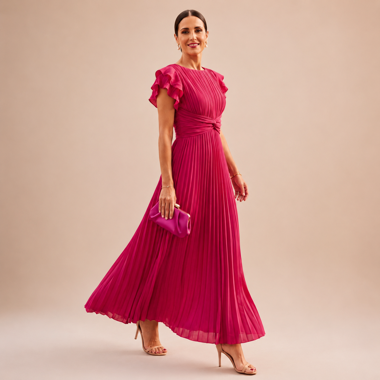 MOREAU LYON | ROBE PLISSÉE POUR FEMMES