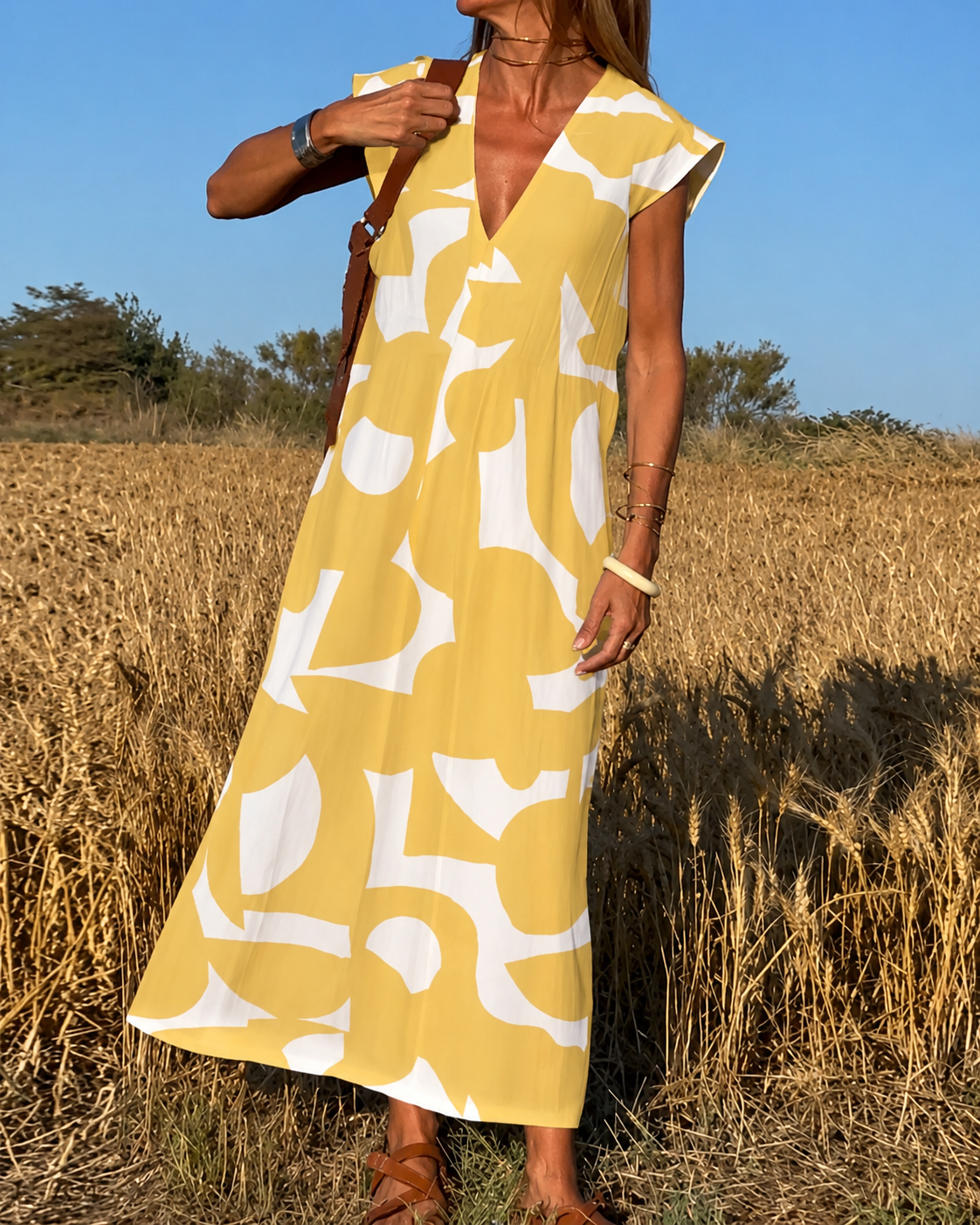 MOREAU LYON | ROBE IMPRIMÉE POUR FEMME