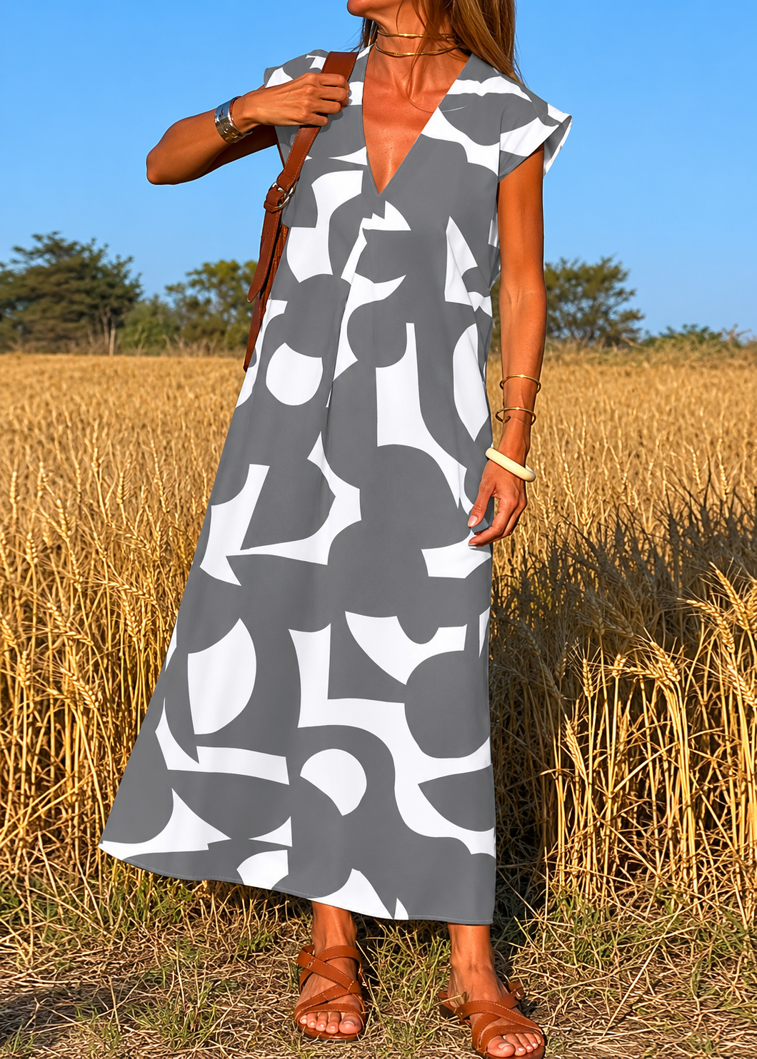 MOREAU LYON | ROBE IMPRIMÉE POUR FEMME