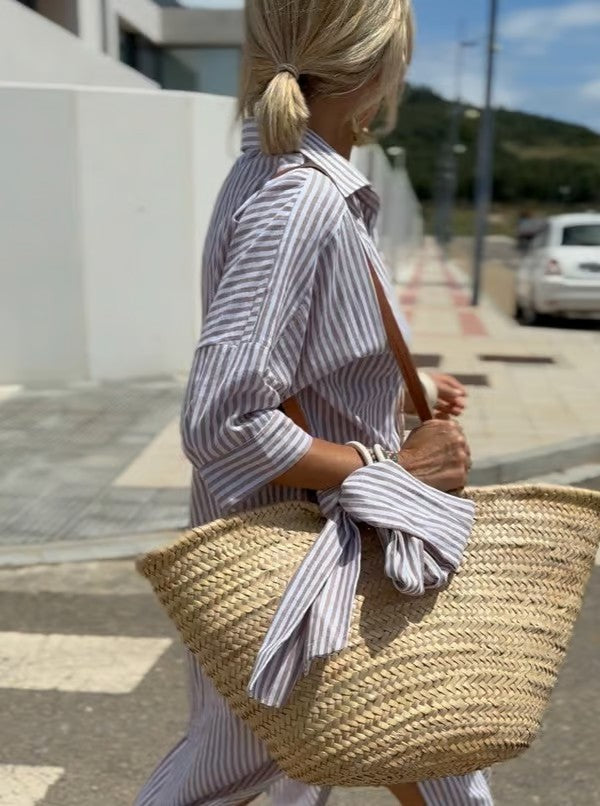 MOREAU LYON | ROBE MIDI POLO POUR FEMMES