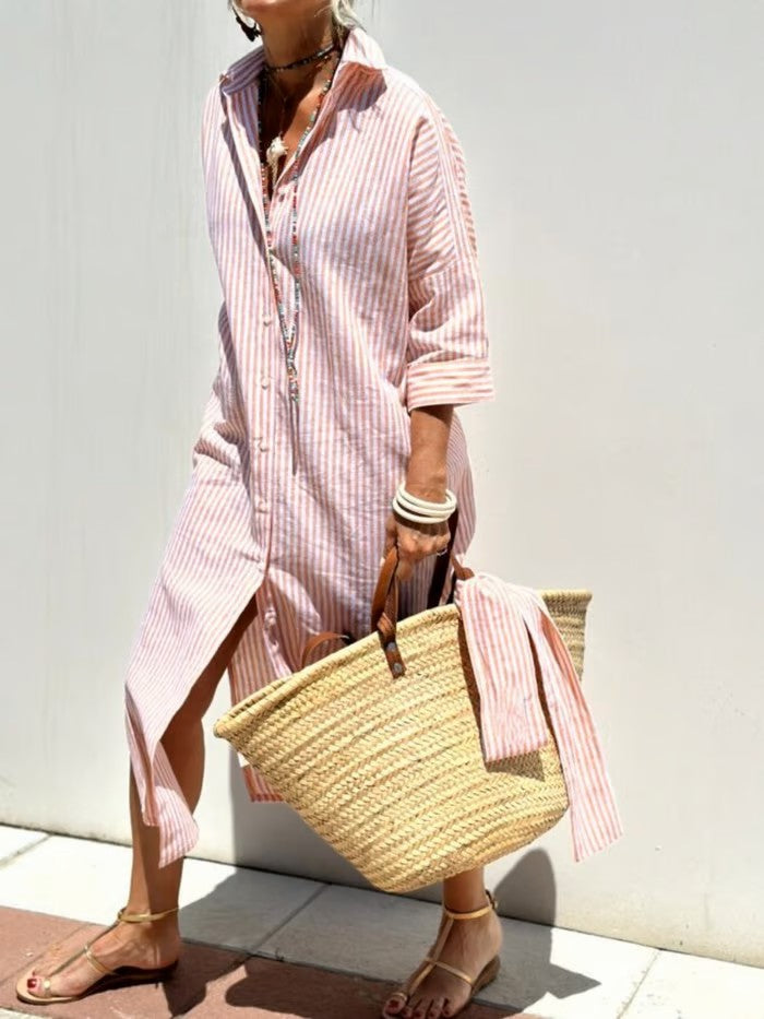 MOREAU LYON | ROBE MIDI POLO POUR FEMMES