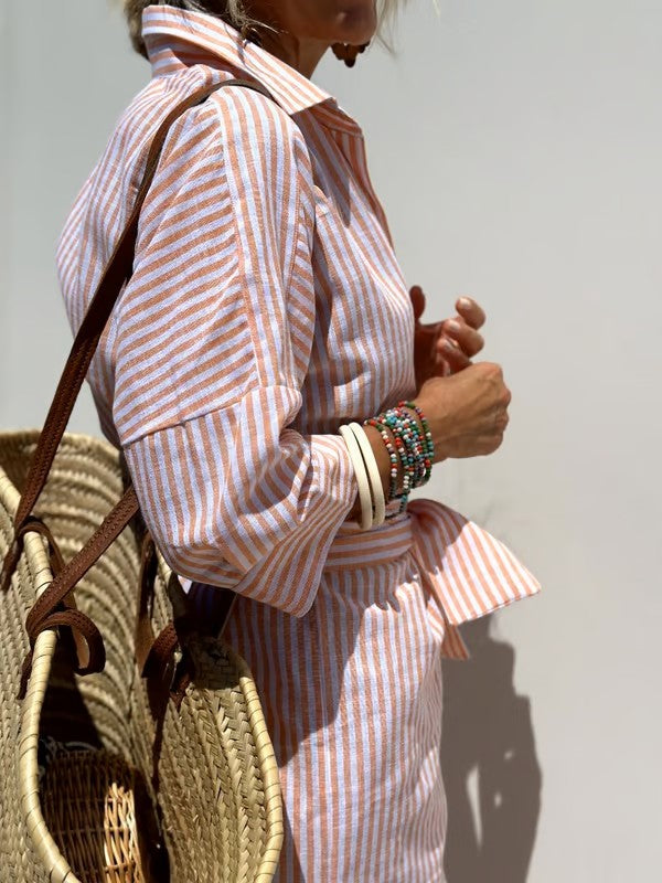 MOREAU LYON | ROBE MIDI POLO POUR FEMMES