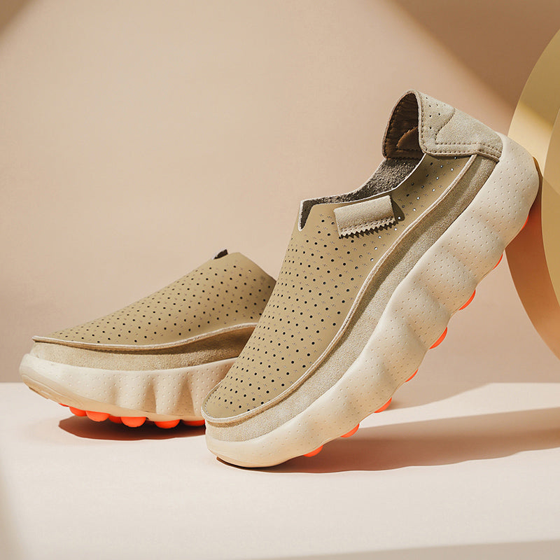 MOREAU LYON | MOCASSINS PERFORÉS POUR FEMMES