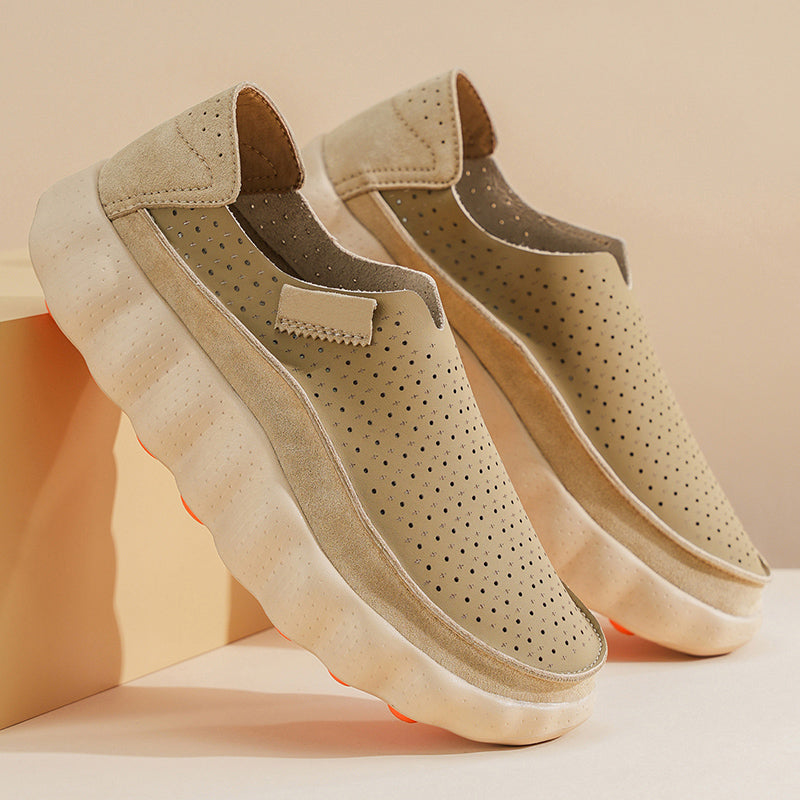 MOREAU LYON | MOCASSINS PERFORÉS POUR FEMMES