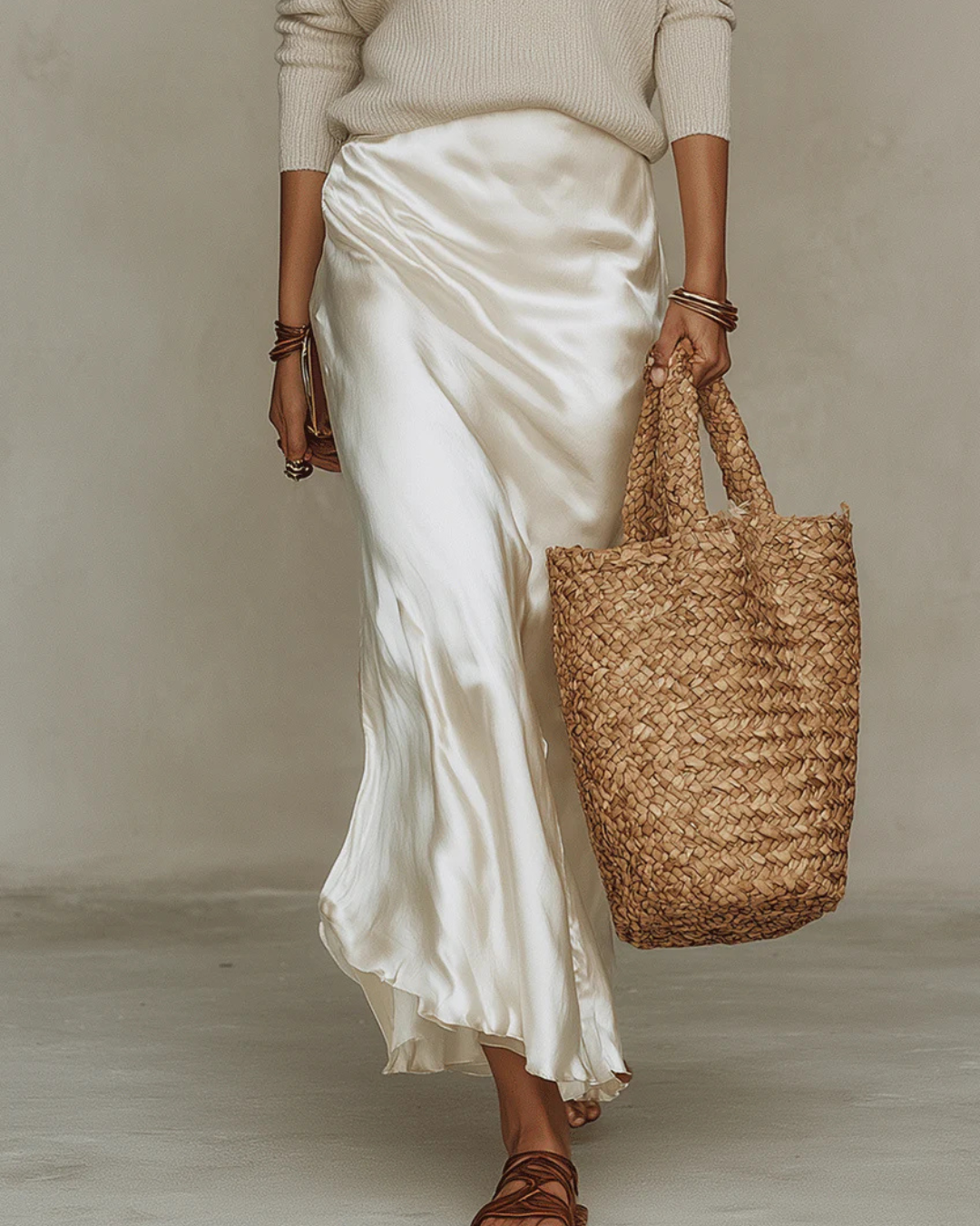 MOREAU LYON | ENSEMBLE DE ROBE MIDI EN POUR FEMMES