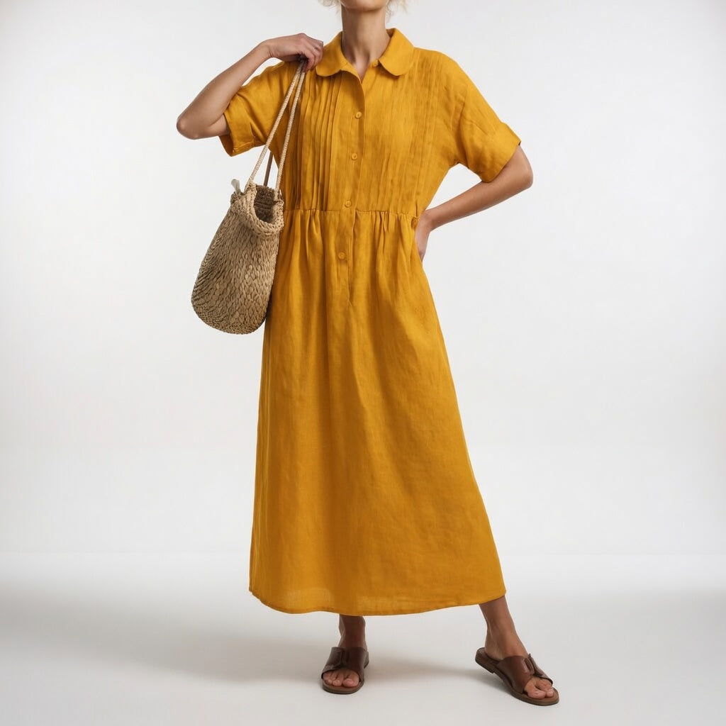 MOREAU LYON | ROBE CHEMISE FLUIDE POUR FEMMES