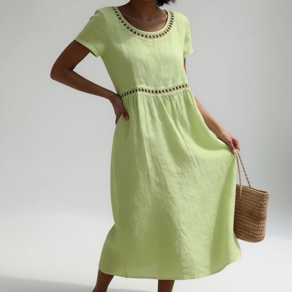MOREAU LYON | ROBE MODERNE BRODÉE POUR FEMMES
