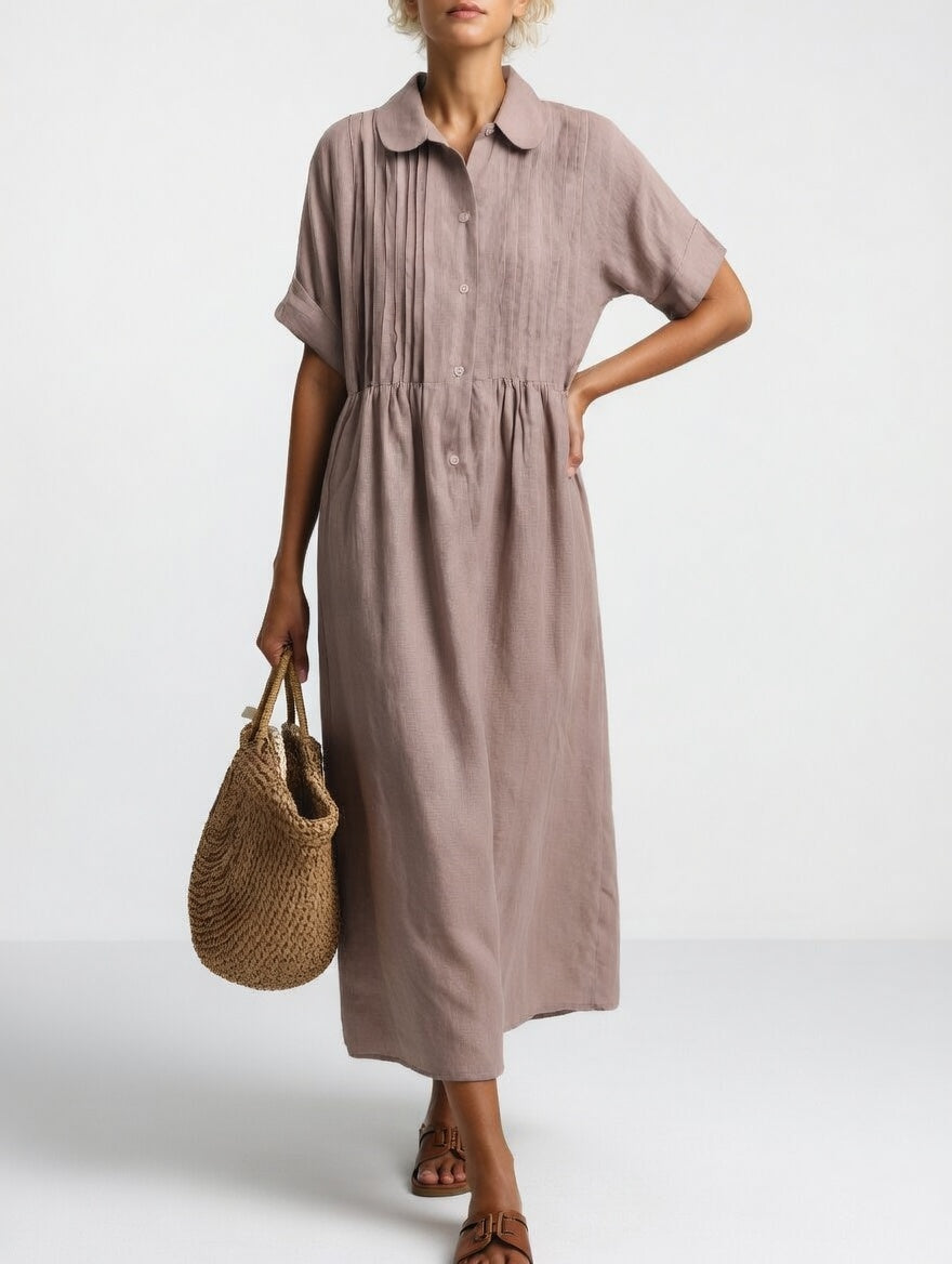 MOREAU LYON | ROBE CHEMISE FLUIDE POUR FEMMES