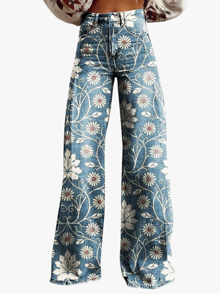 MOREAU LYON | PANTALON LARGE BOHO POUR FEMMES