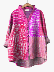 MOREAU LYON | BLOUSE MOTIF ARTISTIQUE POUR FEMMES
