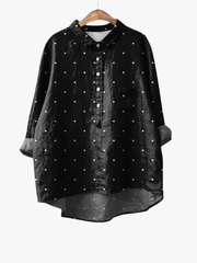 MOREAU LYON | BLOUSE À POIS POUR FEMMES