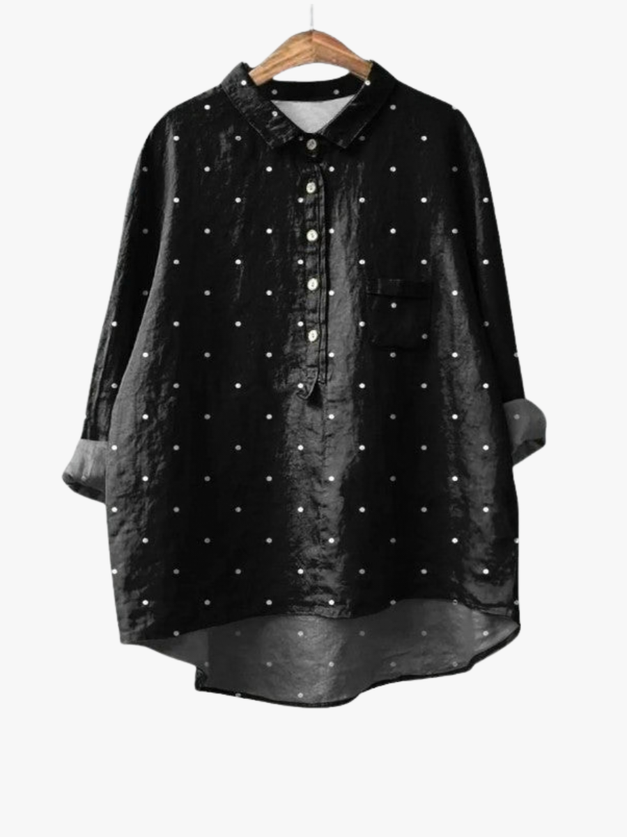 MOREAU LYON | BLOUSE À POIS POUR FEMMES