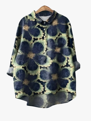 MOREAU LYON | BLOUSE FLEURS GRAPHIQUES POUR FEMMES