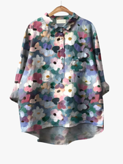 MOREAU LYON | BLOUSE FLORALE ARTISTIQUE POUR FEMMES